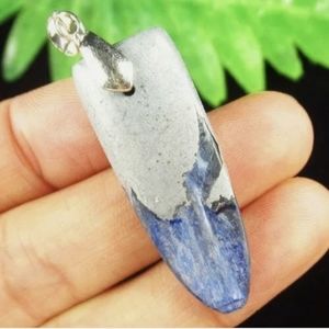New Blue Kyanite Arrow Pendant.